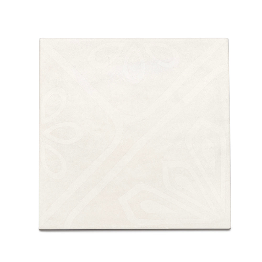 Camarada 8"x8" Blanco Porcelain Matte Tile