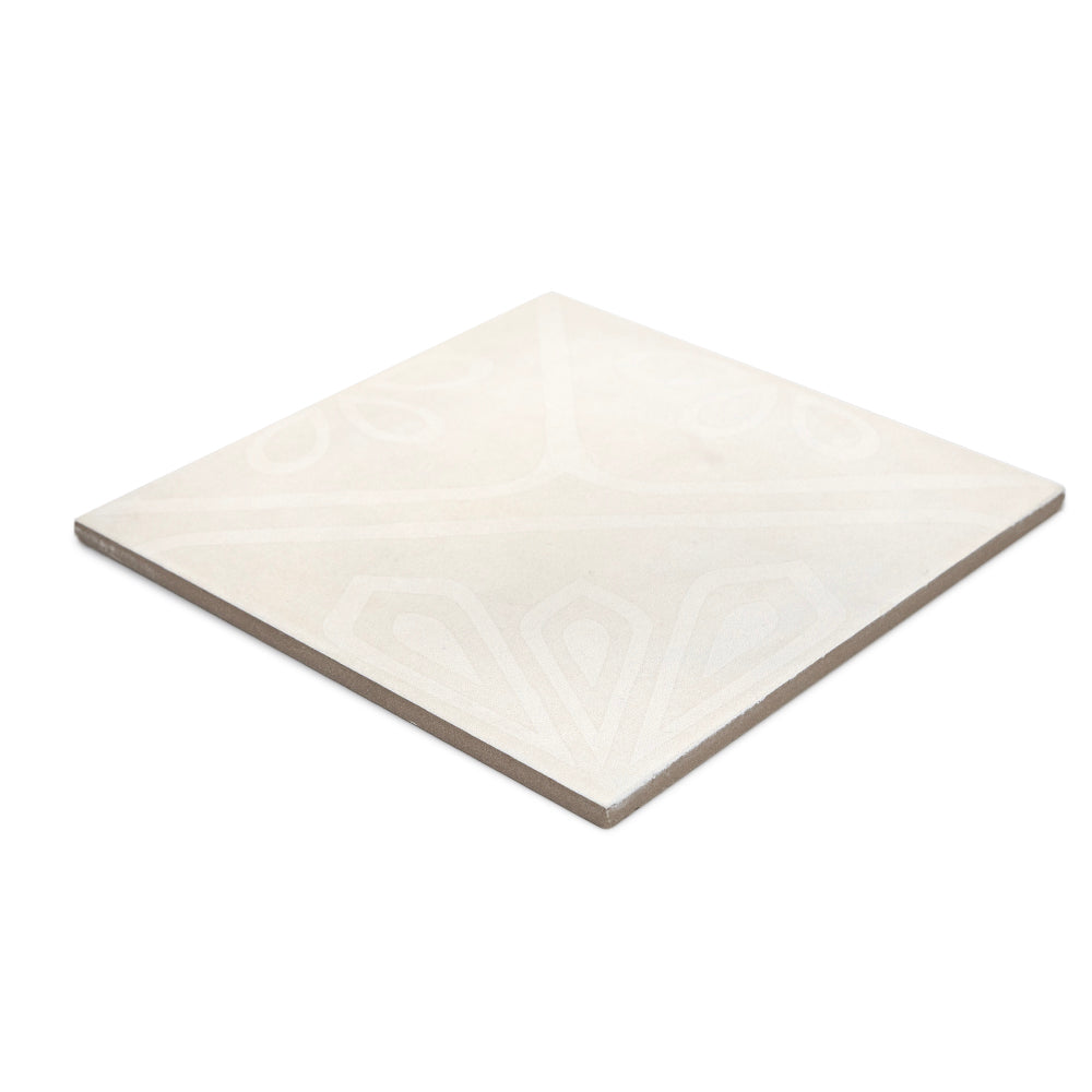Camarada 8"x8" Blanco Porcelain Matte Tile