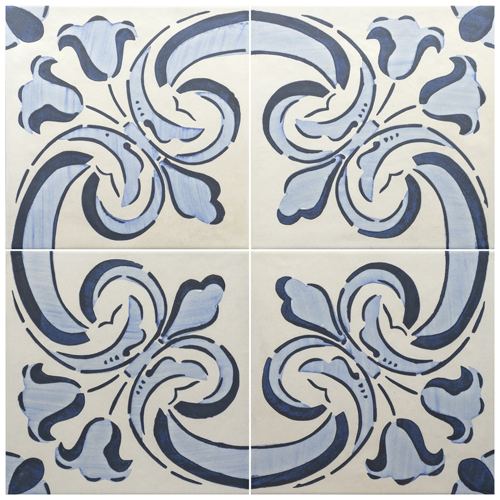 Seville Art 8"x8" Classic Porcelain Matte Tile