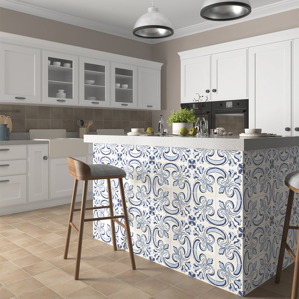 Seville Art 8"x8" Classic Porcelain Matte Tile