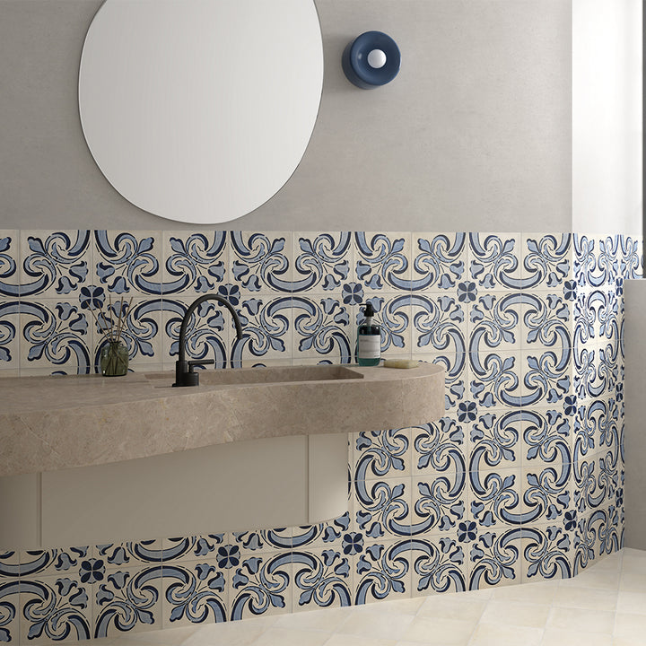 Seville Art 8"x8" Classic Porcelain Matte Tile