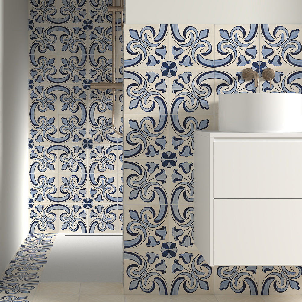 Seville Art 8"x8" Classic Porcelain Matte Tile