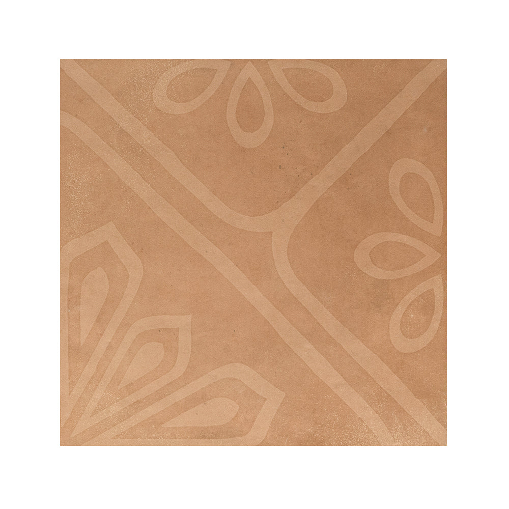 Camarada 8"x8" Cotto Porcelain Matte Tile