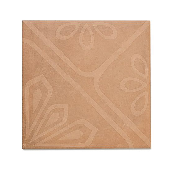 Camarada 8"x8" Cotto Porcelain Matte Tile