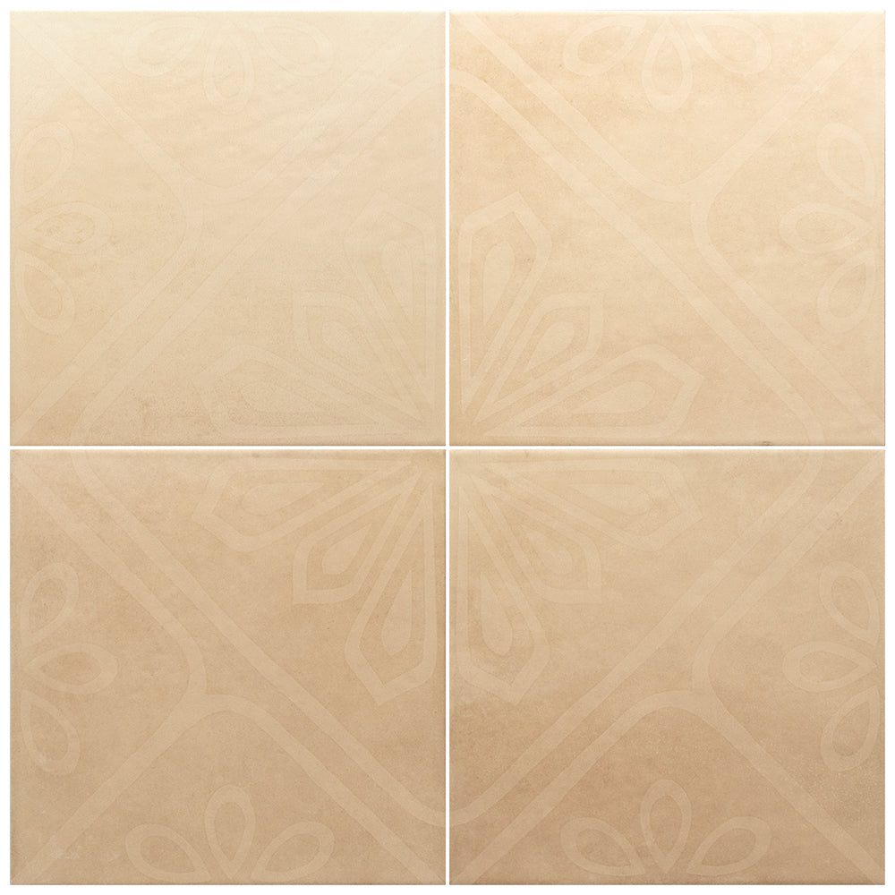 Camarada 8"x8" Natural Porcelain Matte Tile