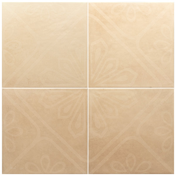 Camarada 8"x8" Natural Porcelain Matte Tile