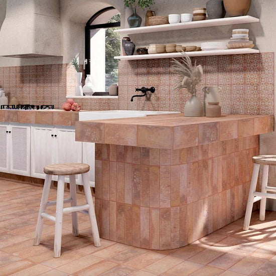 Arcilla Décor 6" x 12" Satin Porcelain Floor and Wall Tile