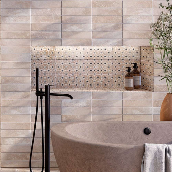 Arcilla 6" x 12" Satin Porcelain Floor and Wall Tile