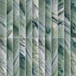 Lyrical 4.5" x 9" Matte Porcelain Fluted Wall Tile