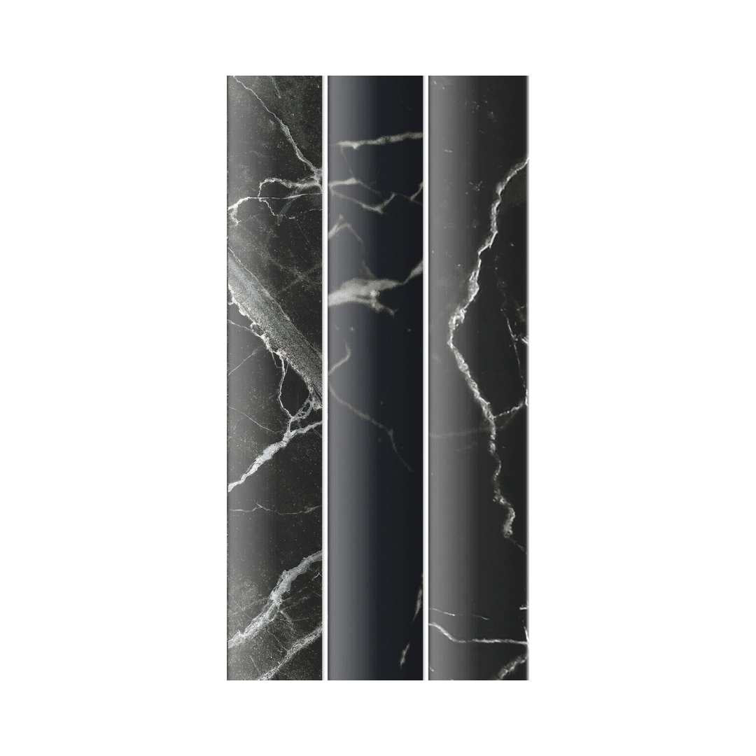 Lyrical 4.5" x 9" Matte Porcelain Fluted Wall Tile