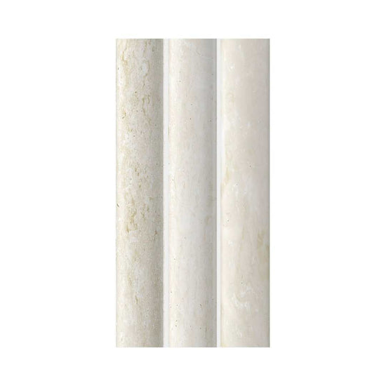 Lyrical 4.5" x 9" Matte Porcelain Fluted Wall Tile