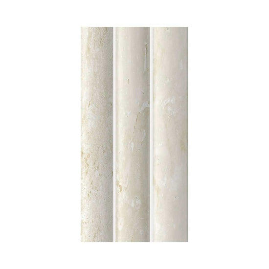 Lyrical 4.5" x 9" Matte Porcelain Fluted Wall Tile