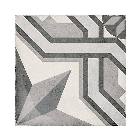 Seville Art 8"x8" Cinema Grey Porcelain Matte Tile
