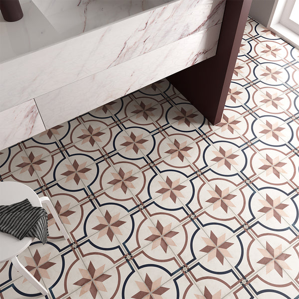 Seville Art 8"x8" Embassy Color Porcelain Matte Tile