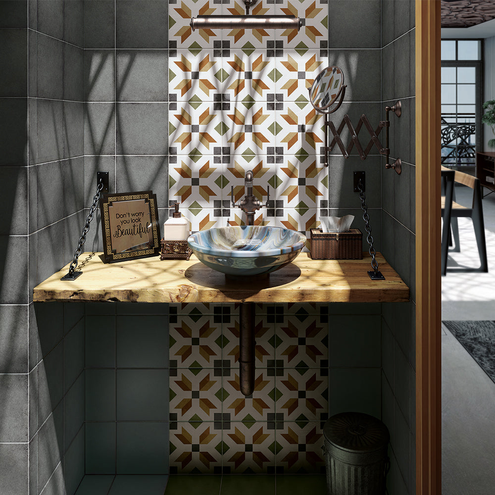 Seville Art 8"x8" Empire Color Porcelain Matte Tile