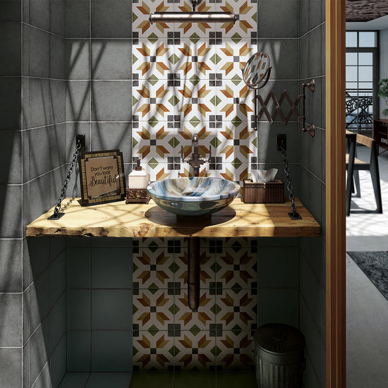 Seville Art 8"x8" Empire Color Porcelain Matte Tile