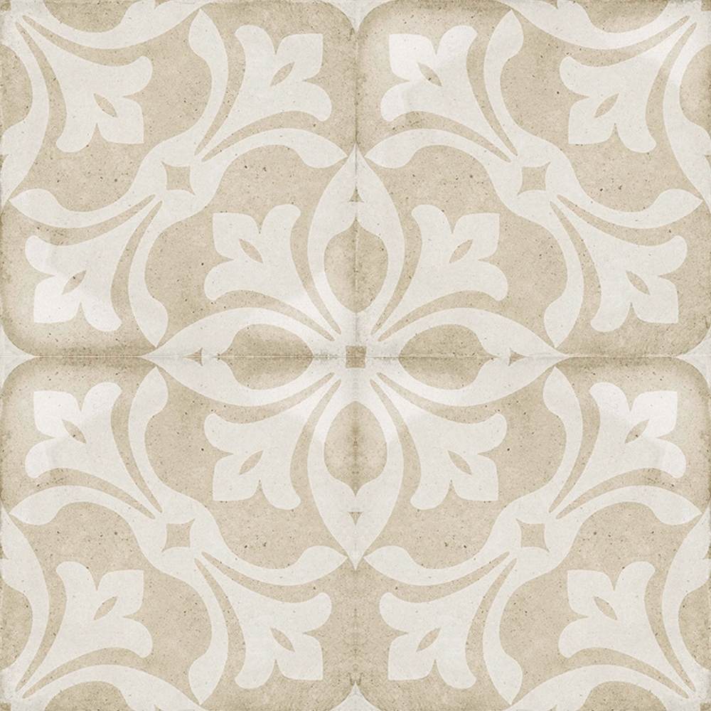 Seville Art 8"x8" La Rambla Biscuit Porcelain Matte Tile