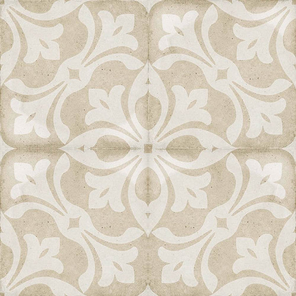 Seville Art 8"x8" La Rambla Biscuit Porcelain Matte Tile