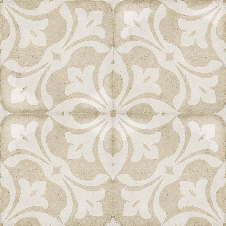 Seville Art 8"x8" La Rambla Biscuit Porcelain Matte Tile