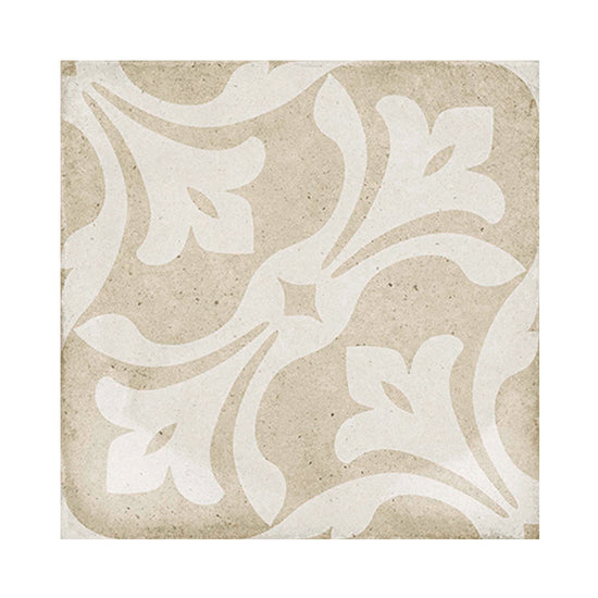 Seville Art 8"x8" La Rambla Biscuit Porcelain Matte Tile