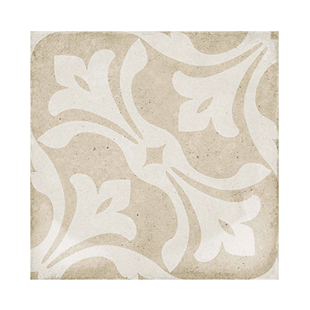 Seville Art 8"x8" La Rambla Biscuit Porcelain Matte Tile