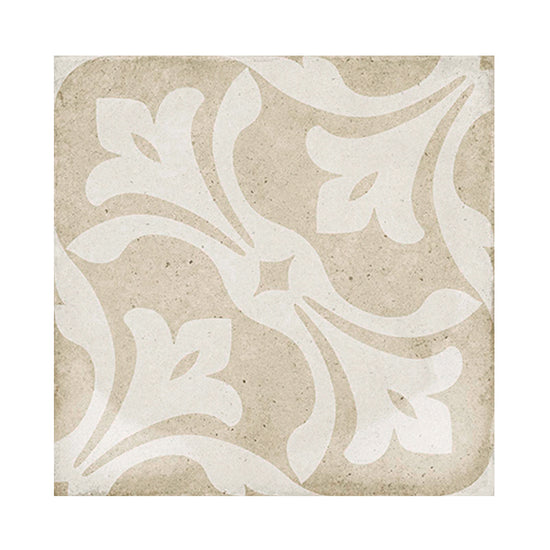 Seville Art 8"x8" La Rambla Biscuit Porcelain Matte Tile