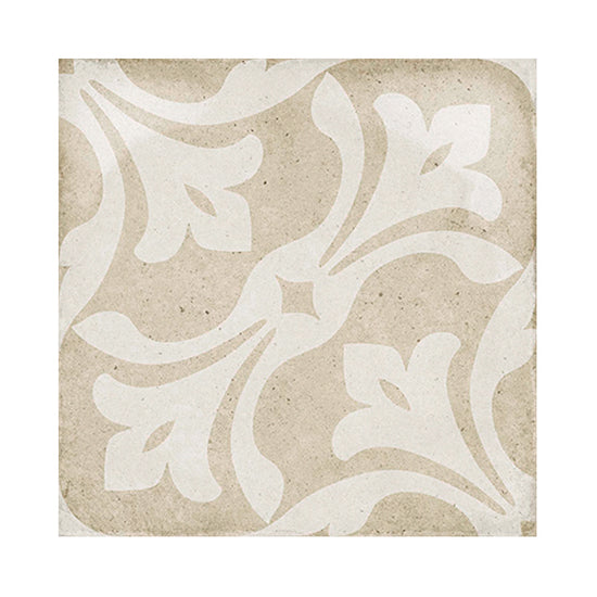 Seville Art 8"x8" La Rambla Biscuit Porcelain Matte Tile