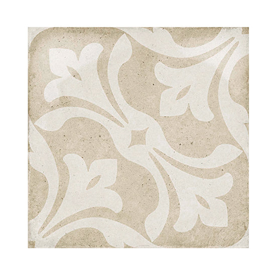 Seville Art 8"x8" La Rambla Biscuit Porcelain Matte Tile