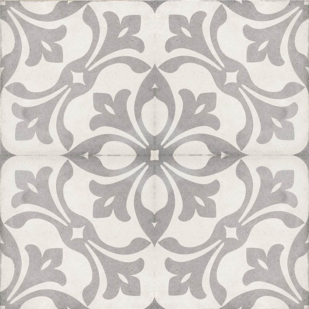 Seville Art 8"x8" La Rambla Grey Porcelain Matte Tile