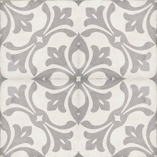 Seville Art 8"x8" La Rambla Grey Porcelain Matte Tile