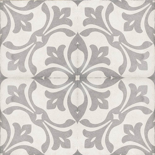 Seville Art 8"x8" La Rambla Grey Porcelain Matte Tile