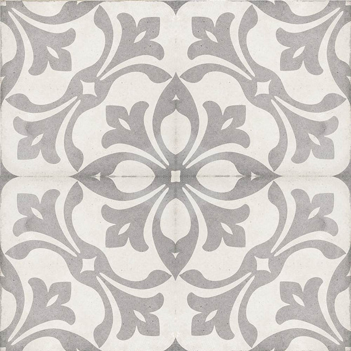 Seville Art 8"x8" La Rambla Grey Porcelain Matte Tile
