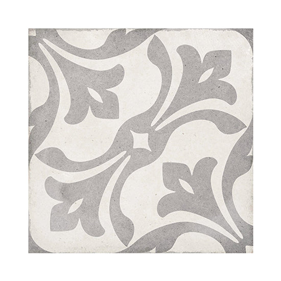 Seville Art 8"x8" La Rambla Grey Porcelain Matte Tile