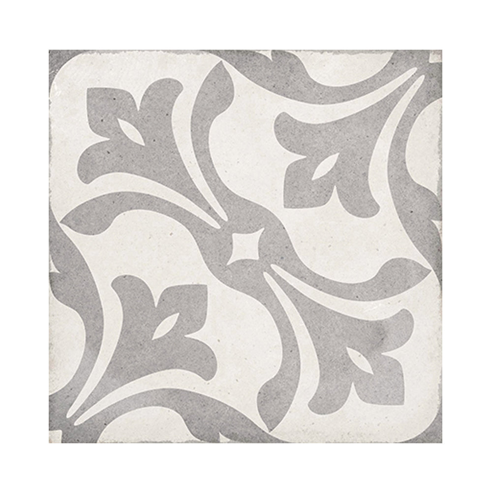 Seville Art 8"x8" La Rambla Grey Porcelain Matte Tile