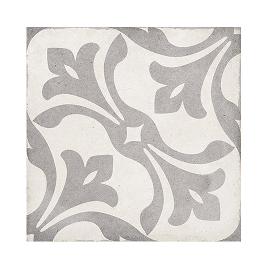Seville Art 8"x8" La Rambla Grey Porcelain Matte Tile