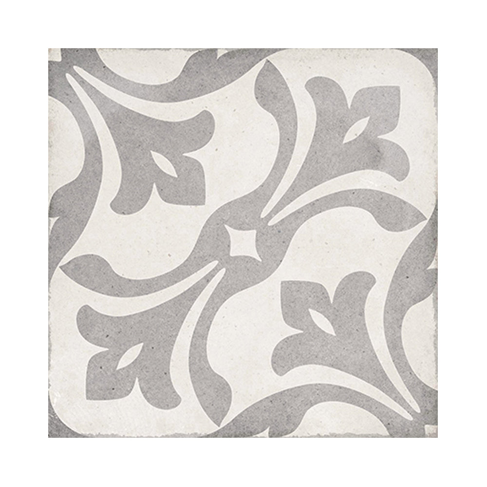 Seville Art 8"x8" La Rambla Grey Porcelain Matte Tile