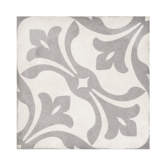 Seville Art 8"x8" La Rambla Grey Porcelain Matte Tile