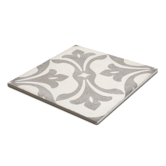 Seville Art 8"x8" La Rambla Grey Porcelain Matte Tile