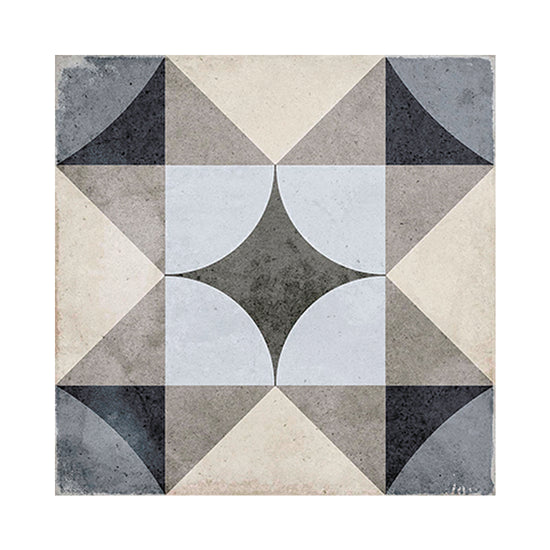 Seville Art 8"x8" Palais Blue Porcelain Matte Tile