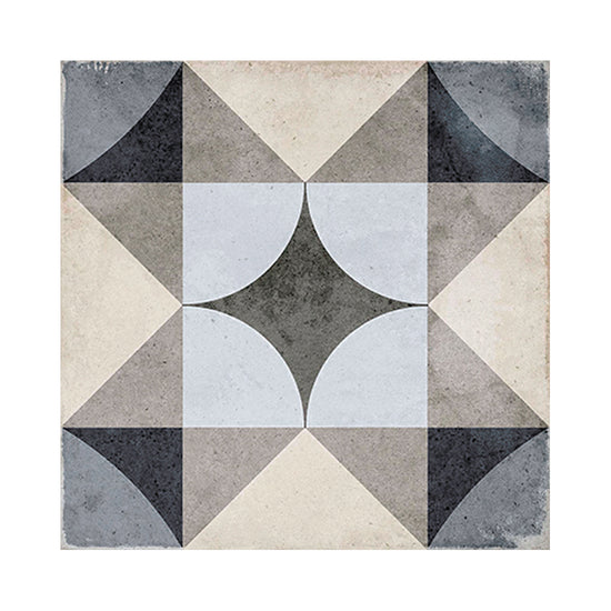 Seville Art 8"x8" Palais Blue Porcelain Matte Tile