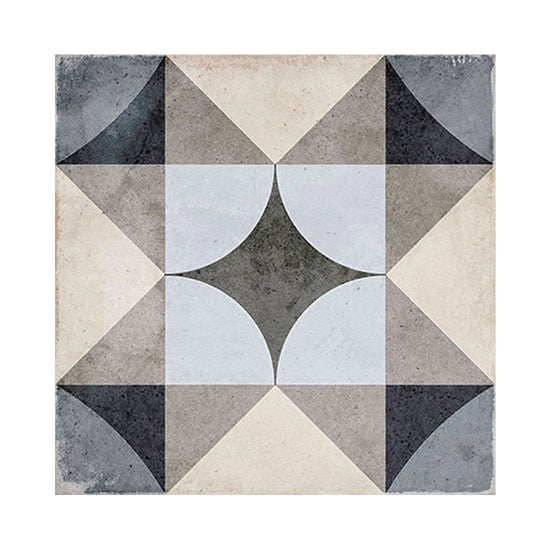 Seville Art 8"x8" Palais Blue Porcelain Matte Tile