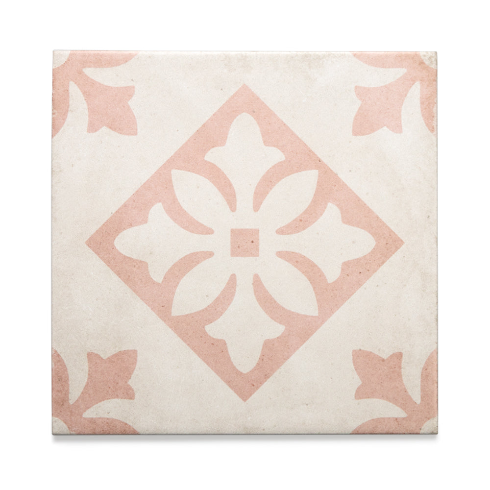 Seville Art 8"x8" Padua Pink Porcelain Matte Tile
