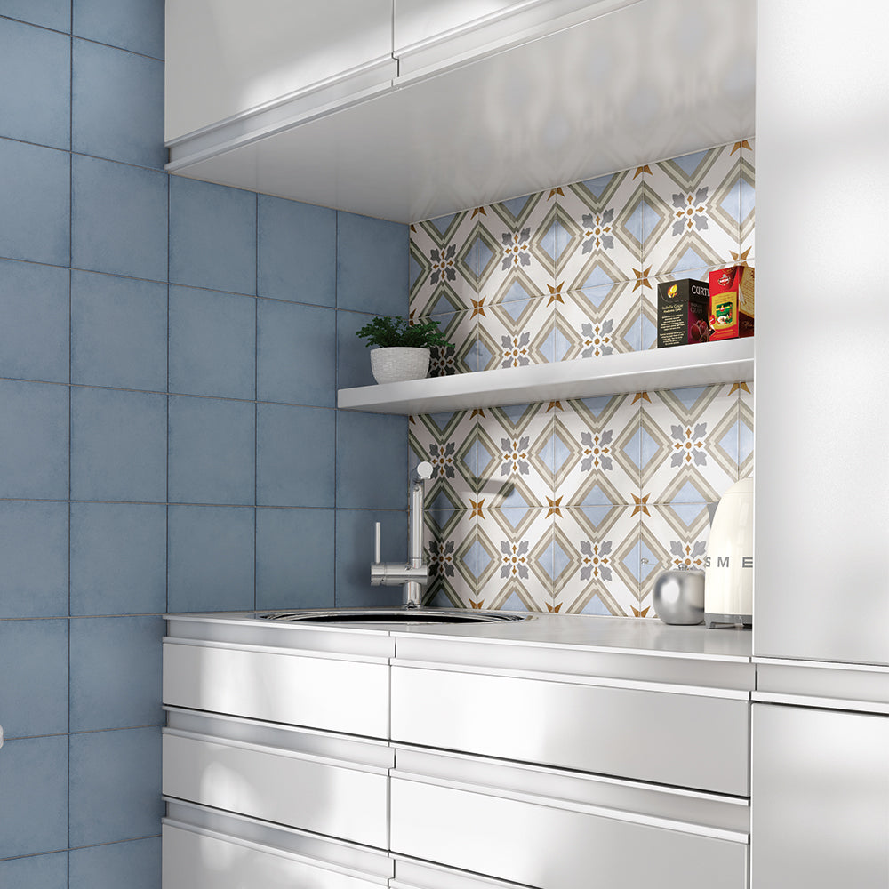 Seville Art 8"x8" Turin Color Porcelain Matte Tile