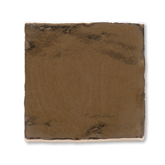 Midas 4"x4" Gold Ceramic Glossy Tile
