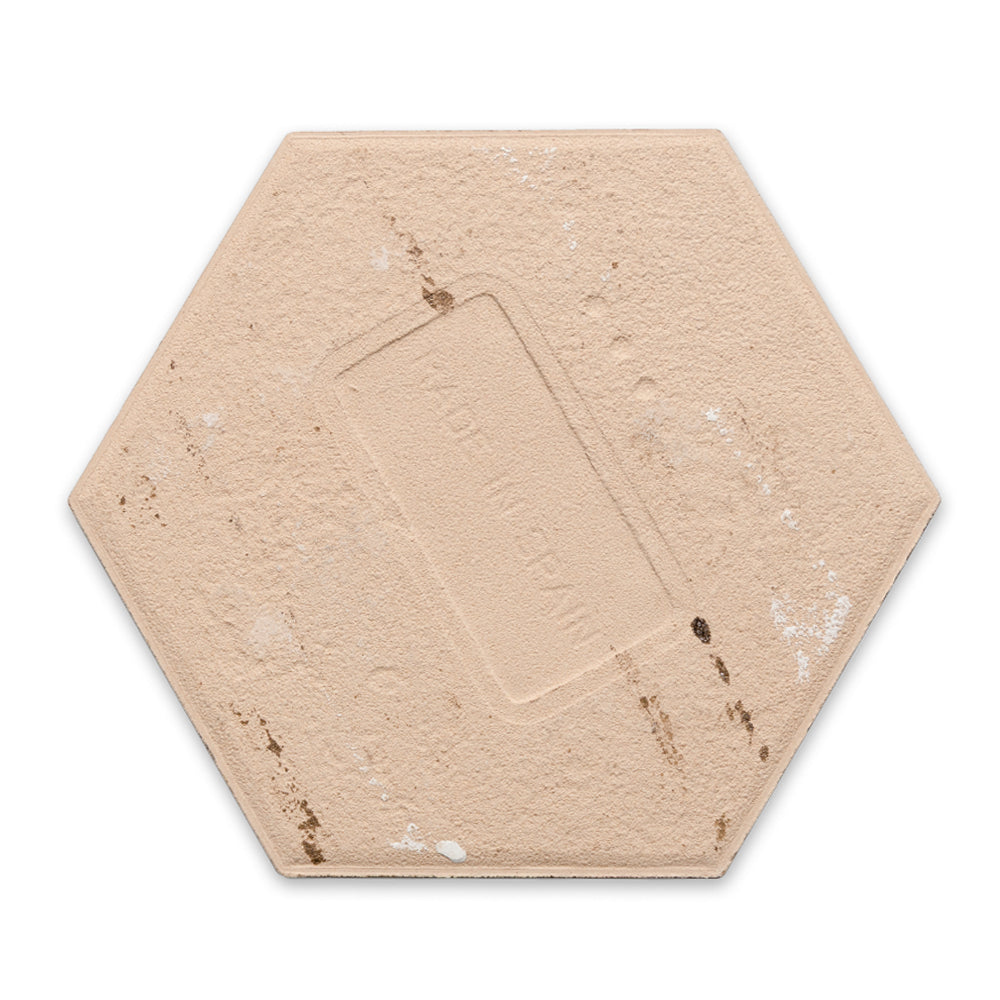 Midas Hexagon Gold Ceramic Glossy Tile