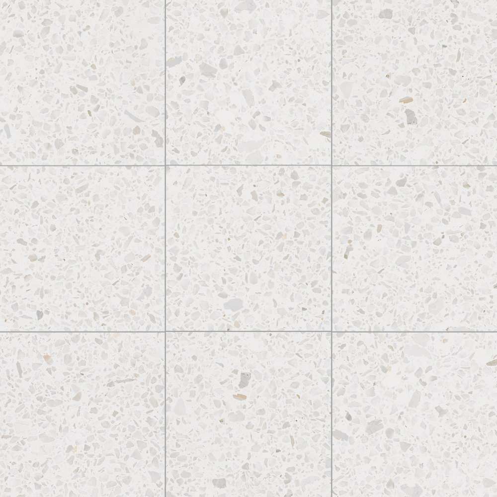 Terrazzo 8" x 8" Nacar Porcelain Matte Tile