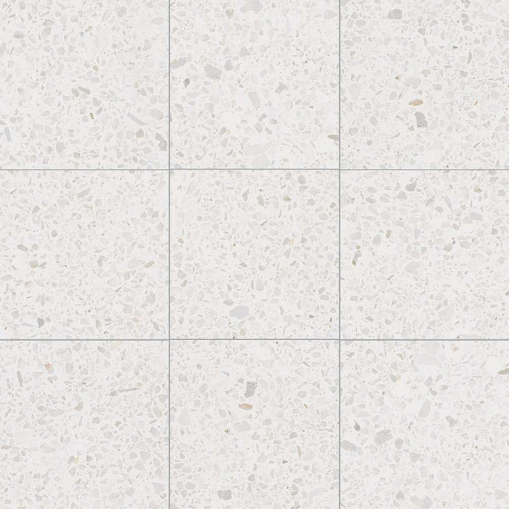 Terrazzo 8" x 8" Nacar Porcelain Matte Tile