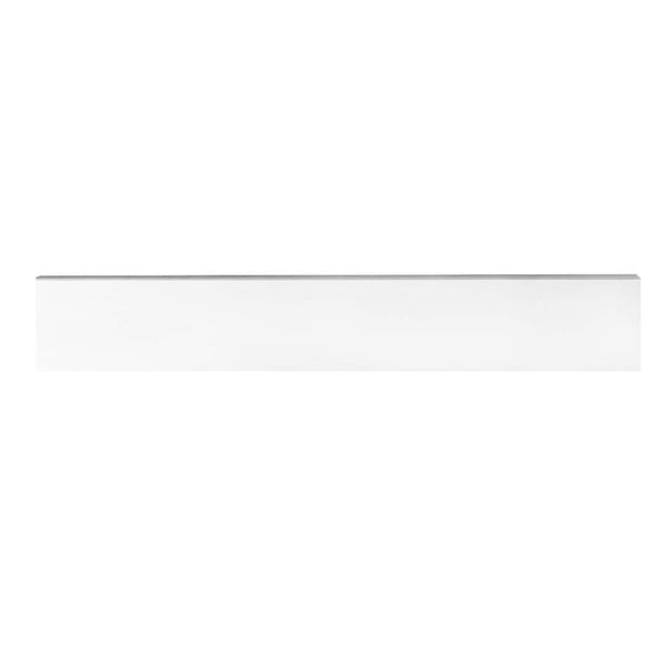 Evoque 3" x 24" Bianco Porcelain Polished Bullnose