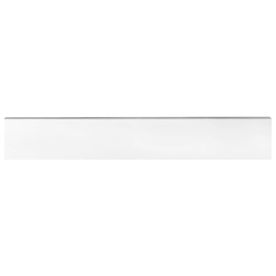 Evoque 3"x24" Bianco Porcelain Matte Bullnose