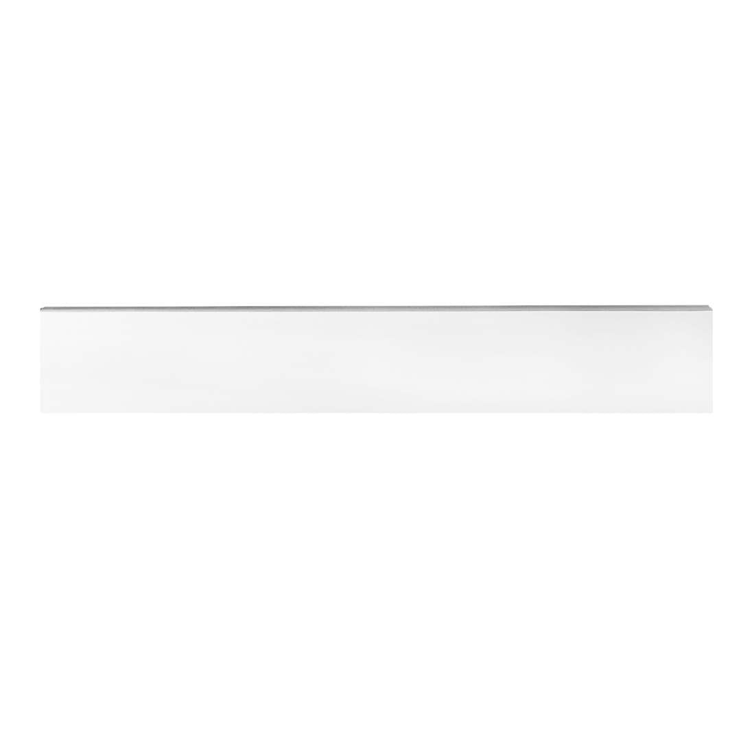 Evoque 3"x24" Bianco Porcelain Matte Bullnose